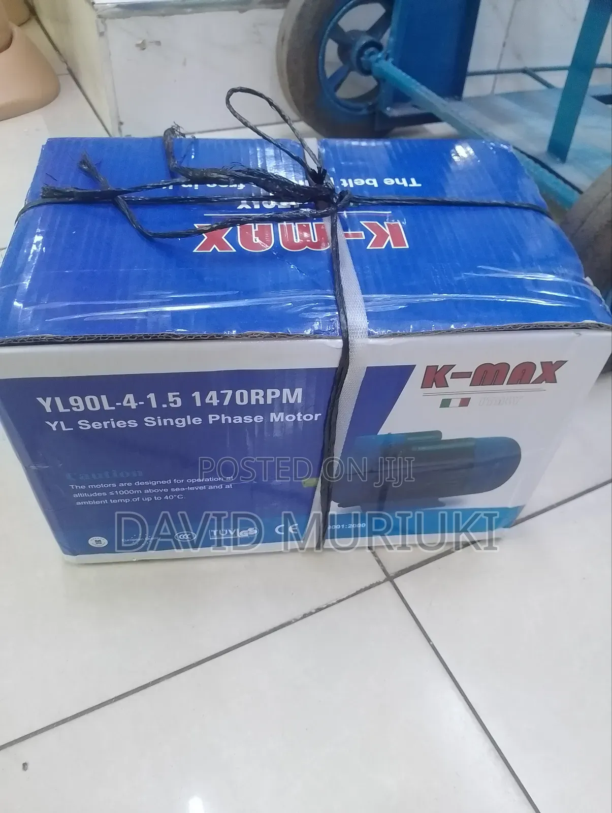 K Max 2hp Motor