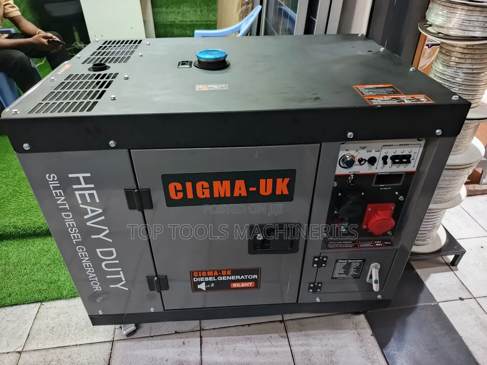 Cigma Uk 20kva Three Phase Diesel Silent Generator