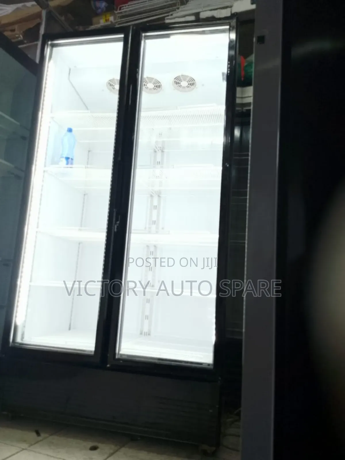 Twin Door Display Fridge
