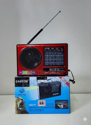 Caston St-377bt Portable Am/Fm/Sw 9 Band Radio Bluetooth Usb/Tf