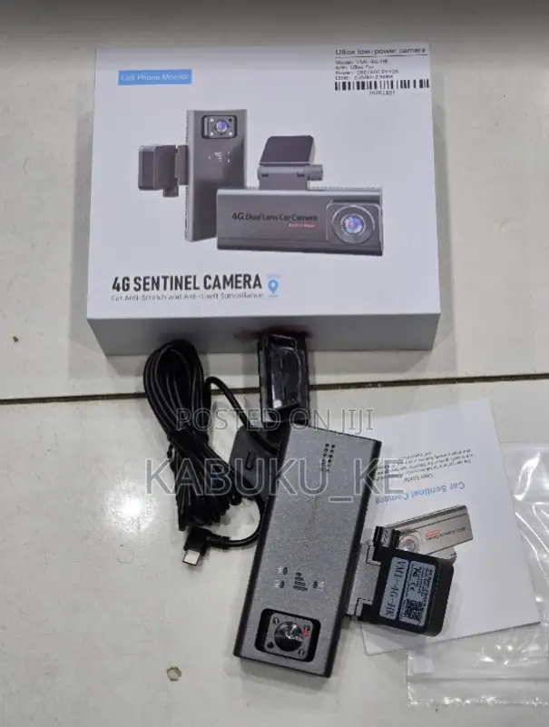 4g Dashboard Dual Camera Dashcam Front And Inside Camera