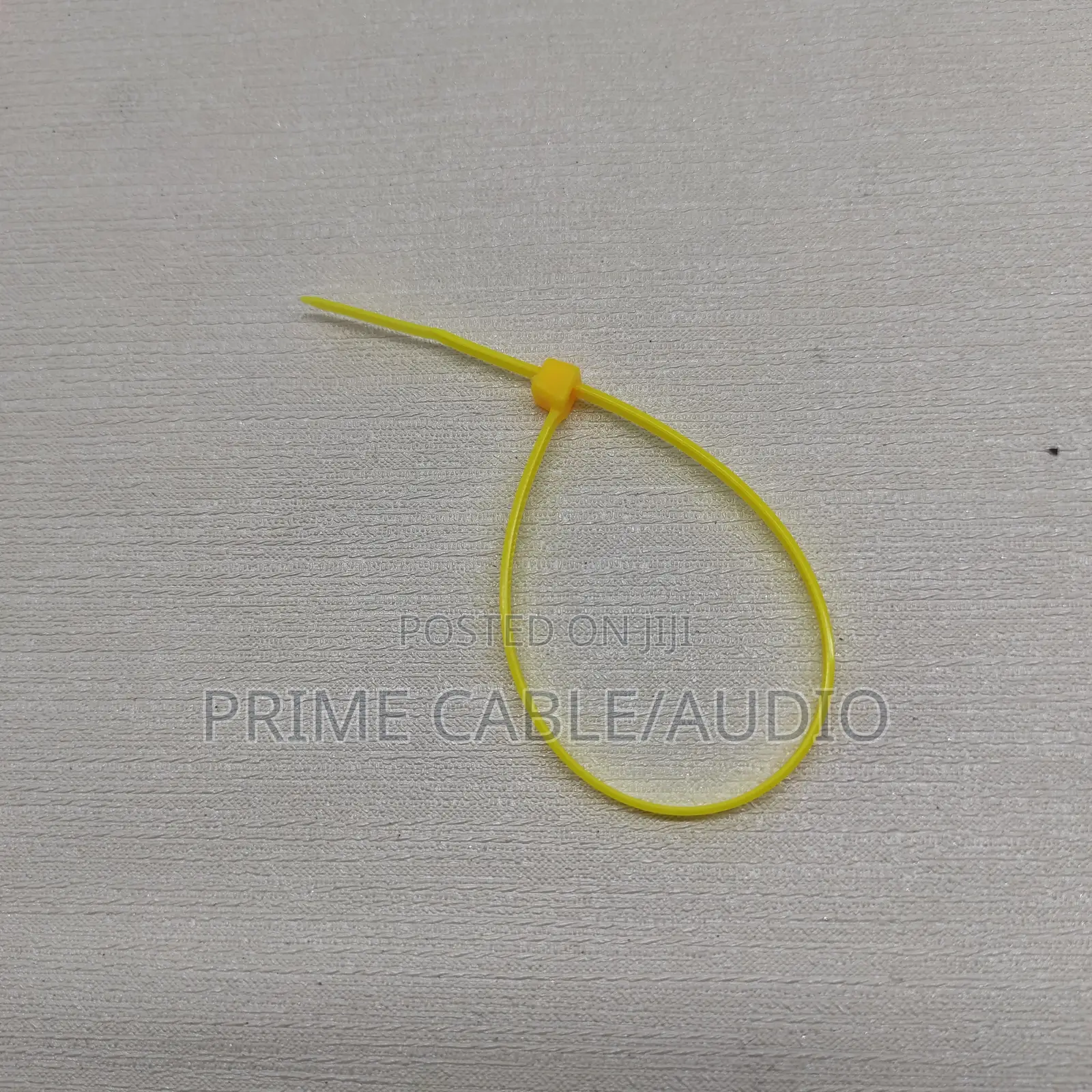 3.2 × 200 Mm Yellow Cable Ties (100 Pcs)