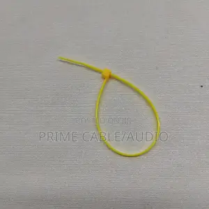 3.2 × 200 Mm Yellow Cable Ties (100 Pcs)