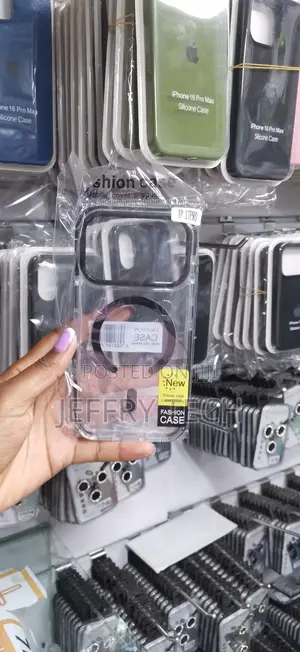 Speco Clear Magsafe Compatible Case for iPhone 17 Pro -Black