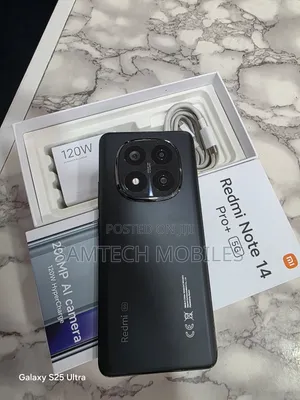 Xiaomi Redmi Note 14 Pro+ 5G 256 GB Black