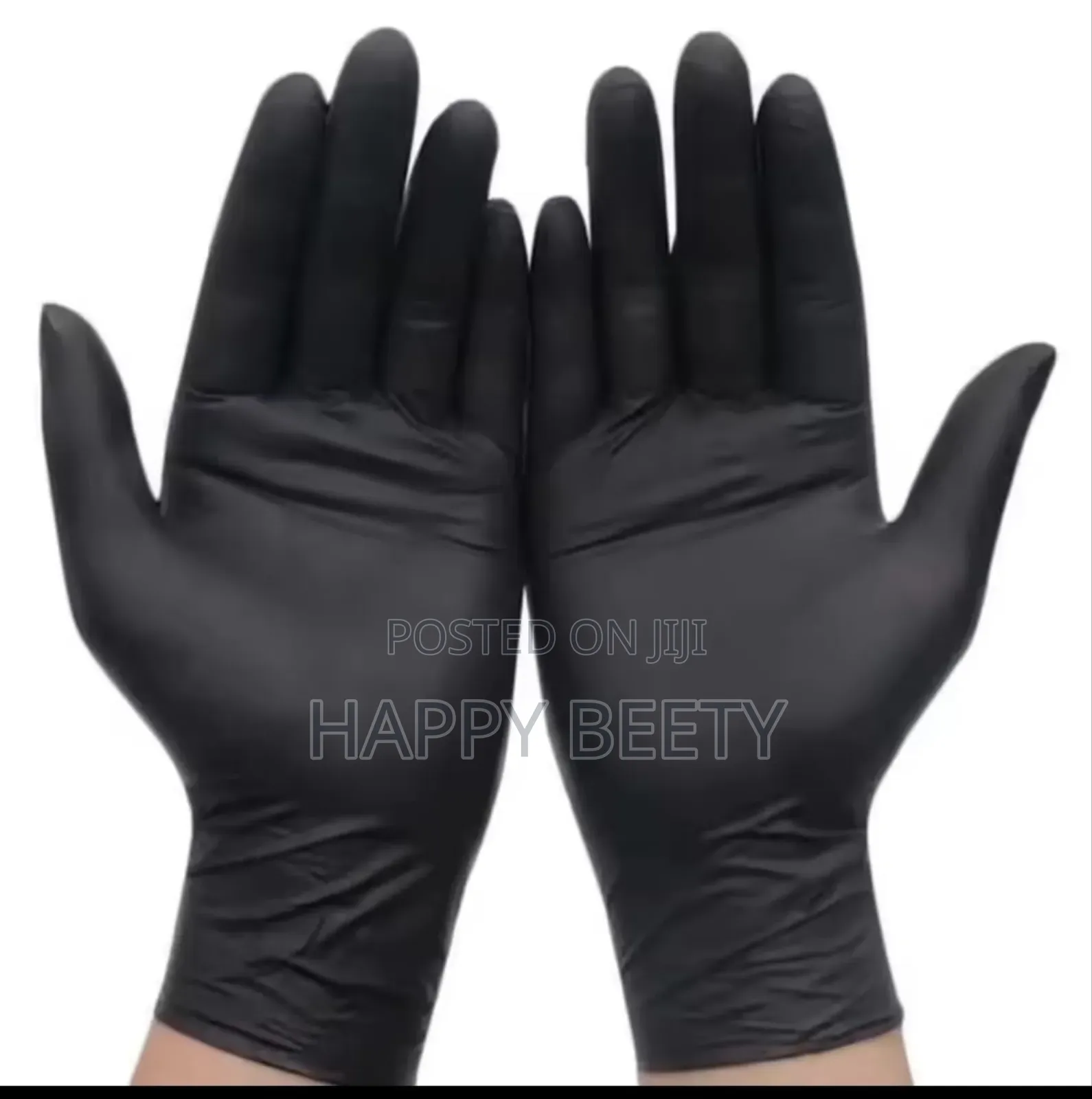 Food Grade Disposable Black Kitchen Gloves