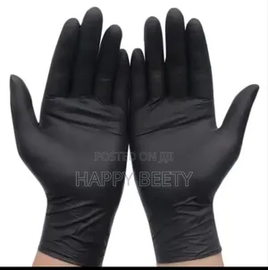 Food Grade Disposable Black Kitchen Gloves