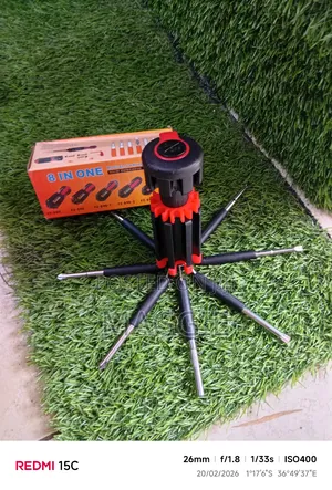 8 In 1 Multi-screwdriver Torch