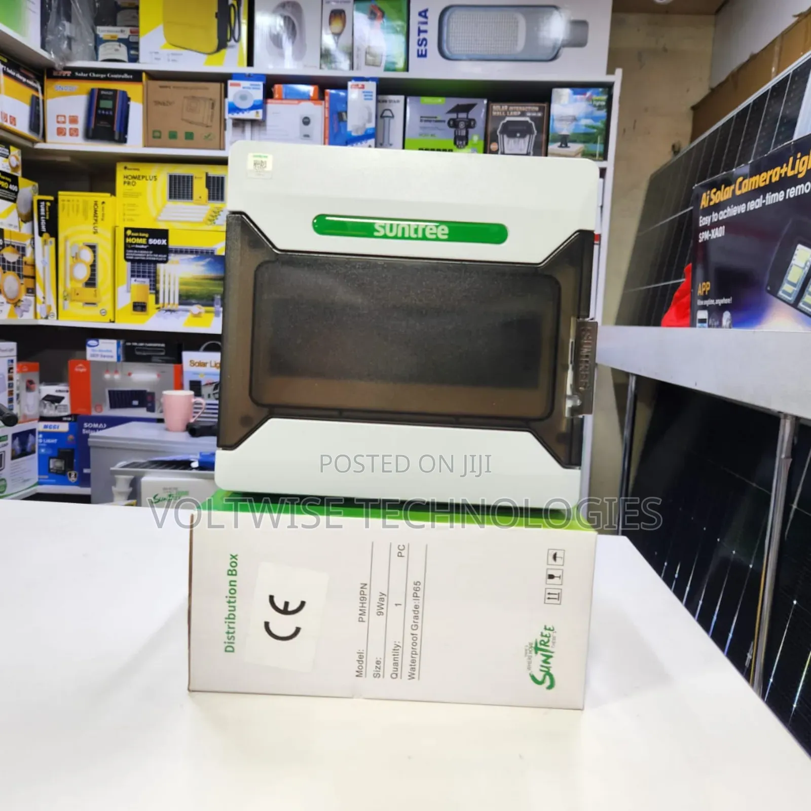 Suntree 12 Way Pv Combiner Box | Waterproof Solar Dc Distribution