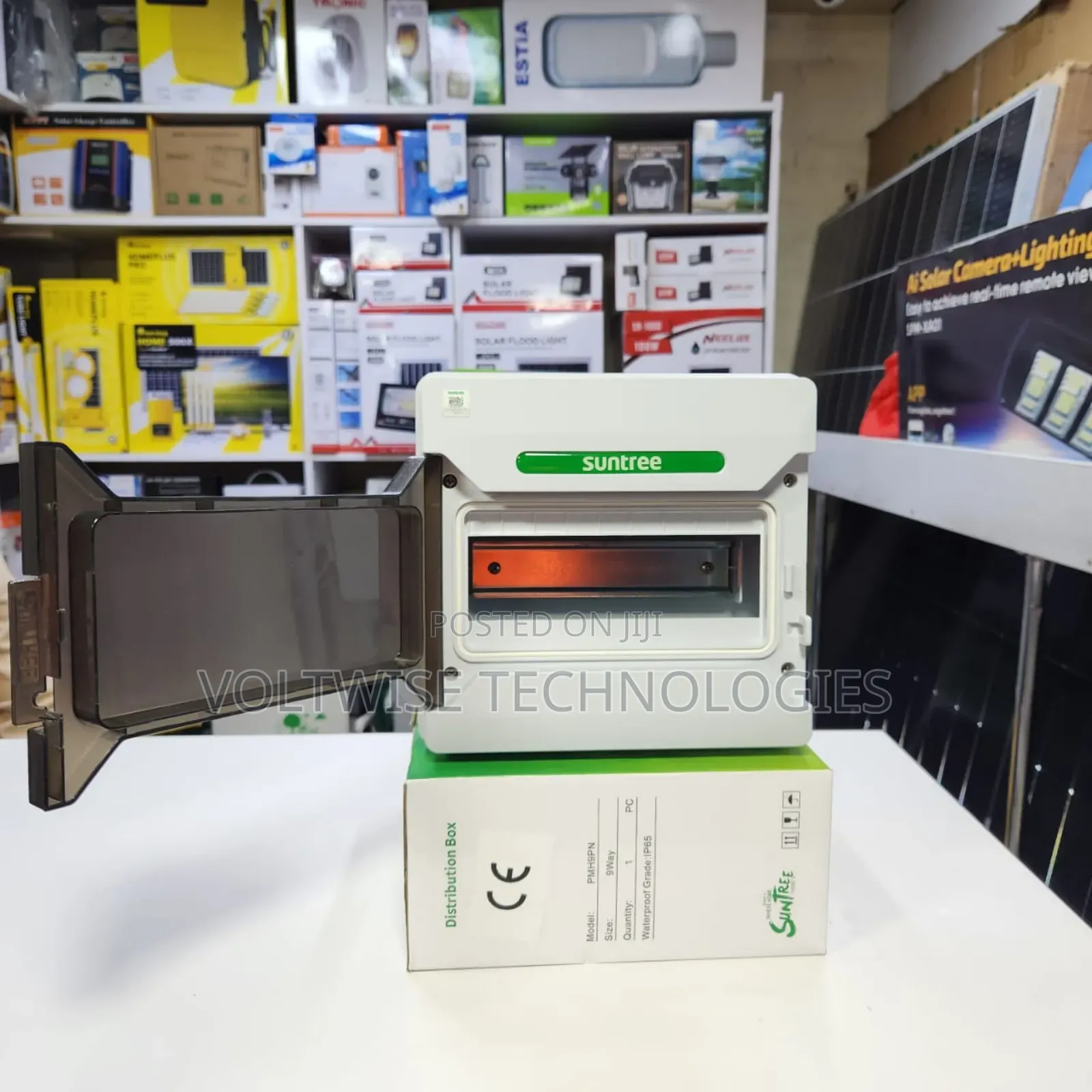 Suntree 12 Way Pv Combiner Box | Waterproof Solar Dc Distribution
