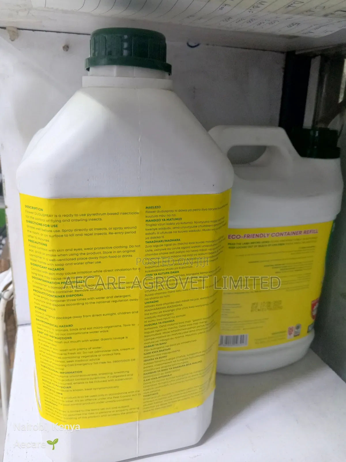 Duduspray Natural Pyrethrum Insect Spray 2litre, 5litre