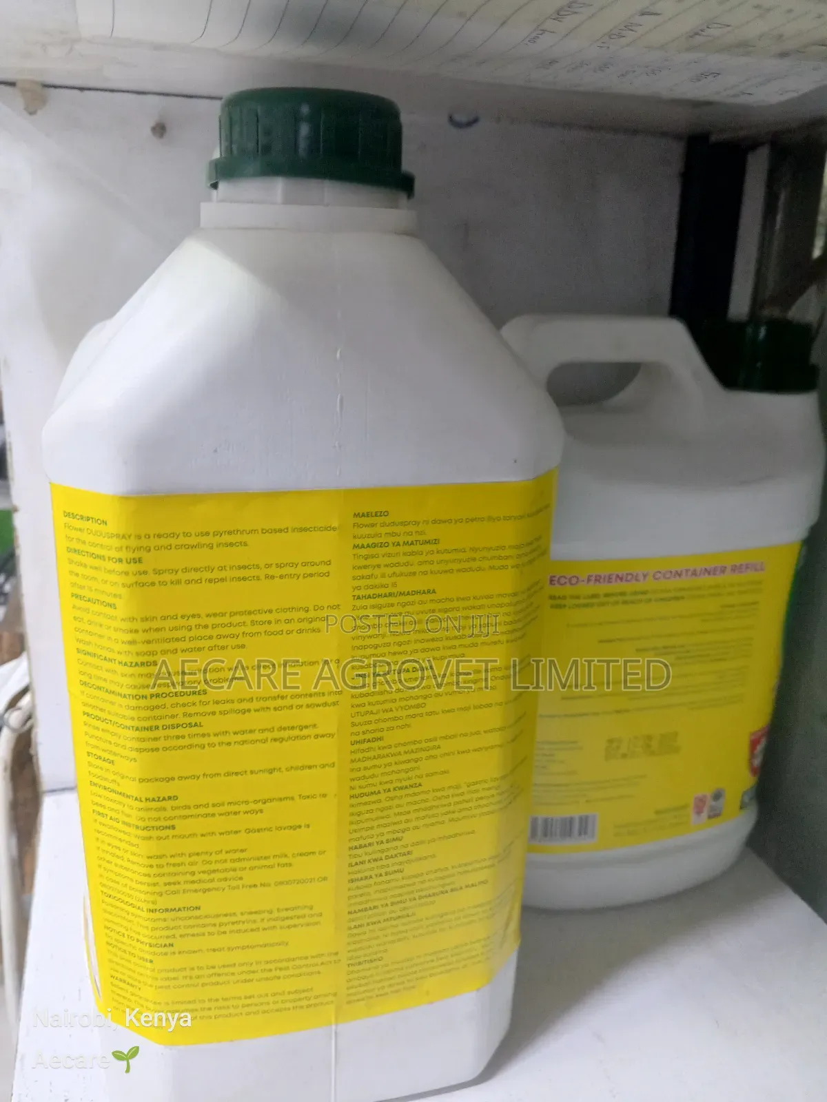 Duduspray Natural Pyrethrum Insect Spray 2litre, 5litre
