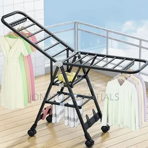 Portable Folding Clothes Drying Rack With Wheels Kenya
