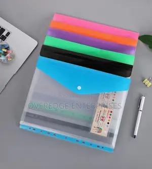 Clear Folders on Sale