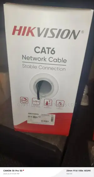 Hikvision Cat 6 Cable