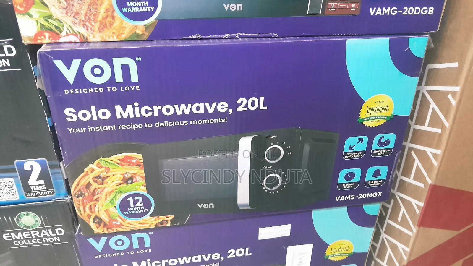 Von Vams 20mgx Microwave