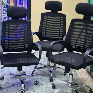 Office Chair,  With Headrest