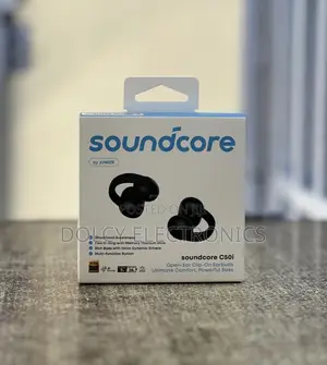 Soundcore C50i Open Ear Earbuds, Clip-on Headphones