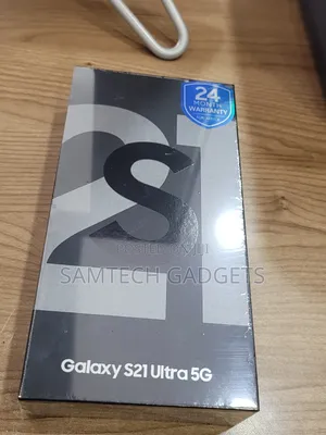 New Samsung Galaxy S21 Ultra 5G 256 GB Black