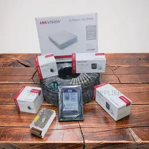 Hikvision 4 Turbo 1080p CCTV Cameras System With Real Time Monitoring