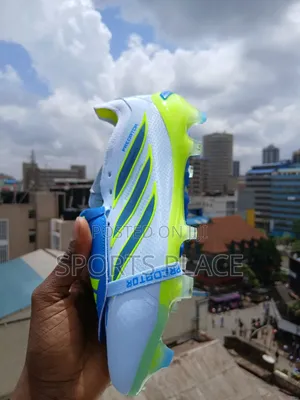 Adidas Predator 26 Cyan Blue Football Cleats