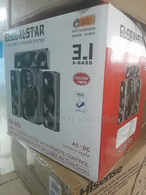 3.1ch Home Theater System With Remote Control Woofer System