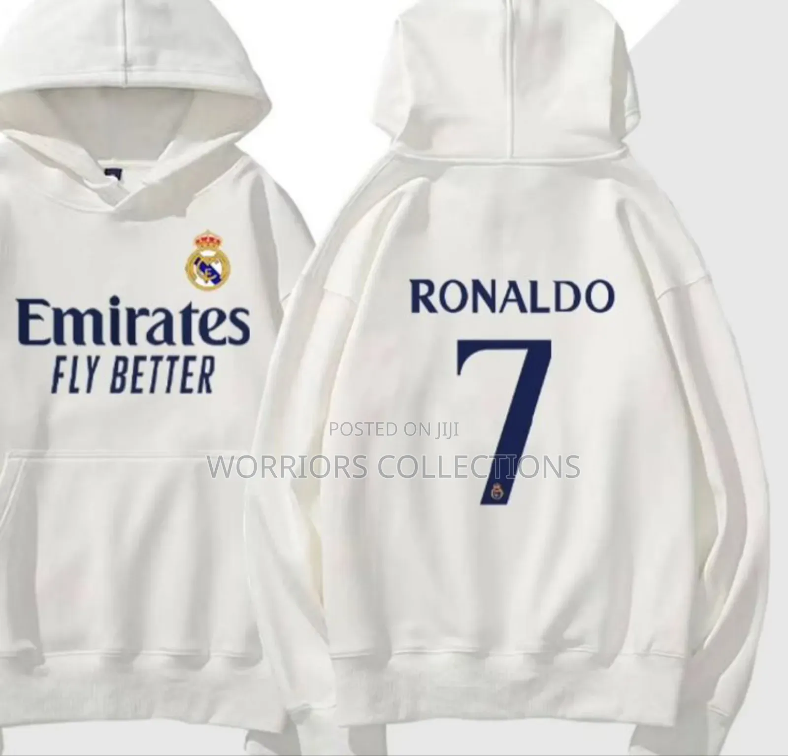 Customised White Hoodies