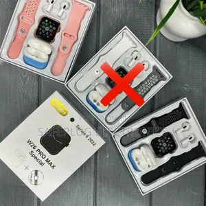 2-in-1 Smart Watch + Free Earpods Call/Bp Tracker—