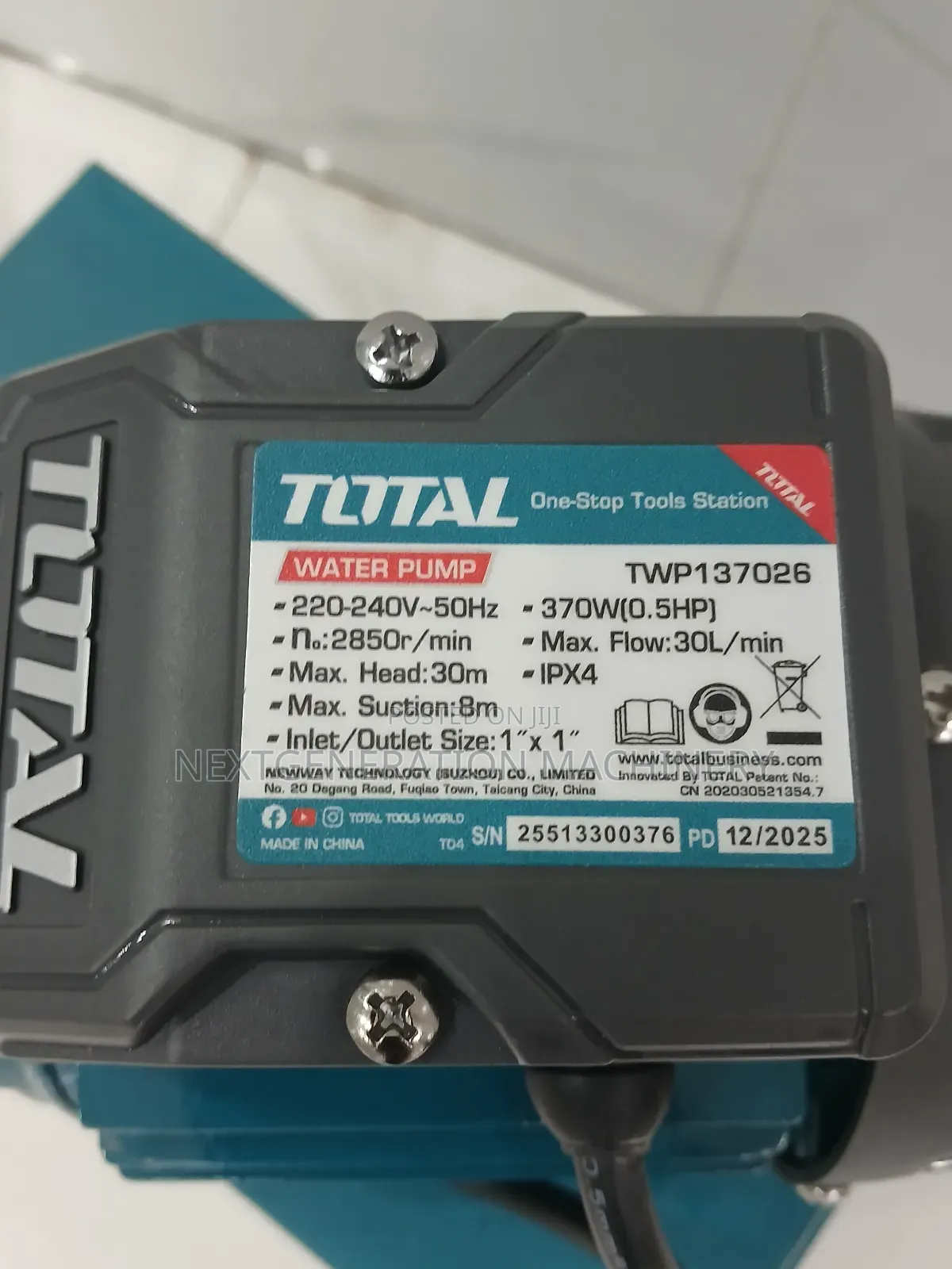 Total Water Pump