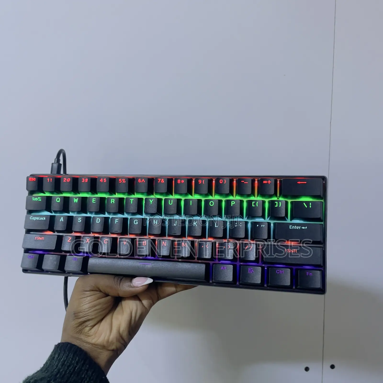 60% Black Mechanical Gaming Keyboard