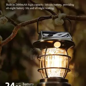 Solar Sensor Light.Rechargeable, And Waterproof Led Lantern.