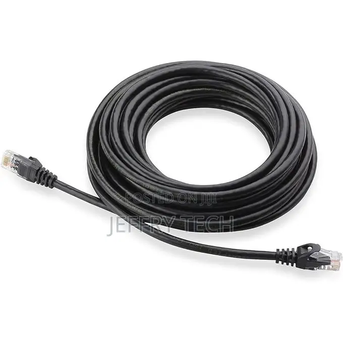 Cat6 FTP Network Cable - 5m - 5 Meters - Black