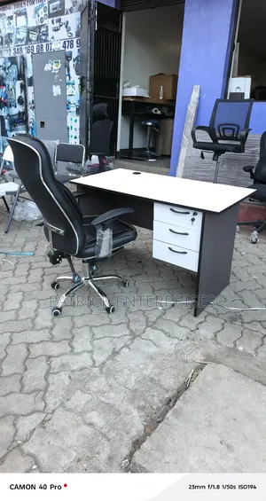 1.2 Mtrs Office Desk/ Study Desk Plus Executive Officer/ Study Chair