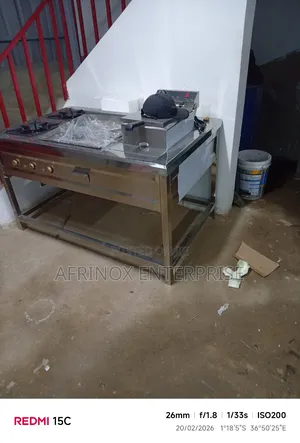Two Burner, With Deep Fryer and Griddle