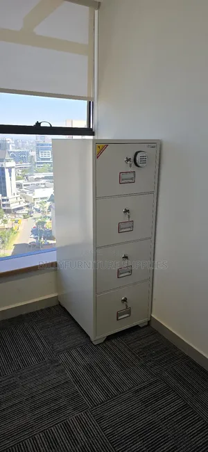 Four Drawers Fireproof Safe