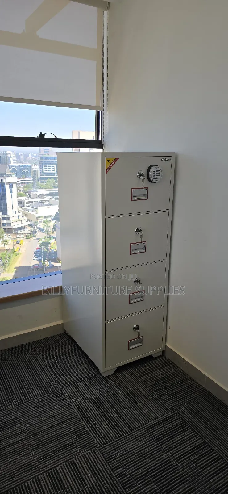 Four Drawers Fireproof Safe