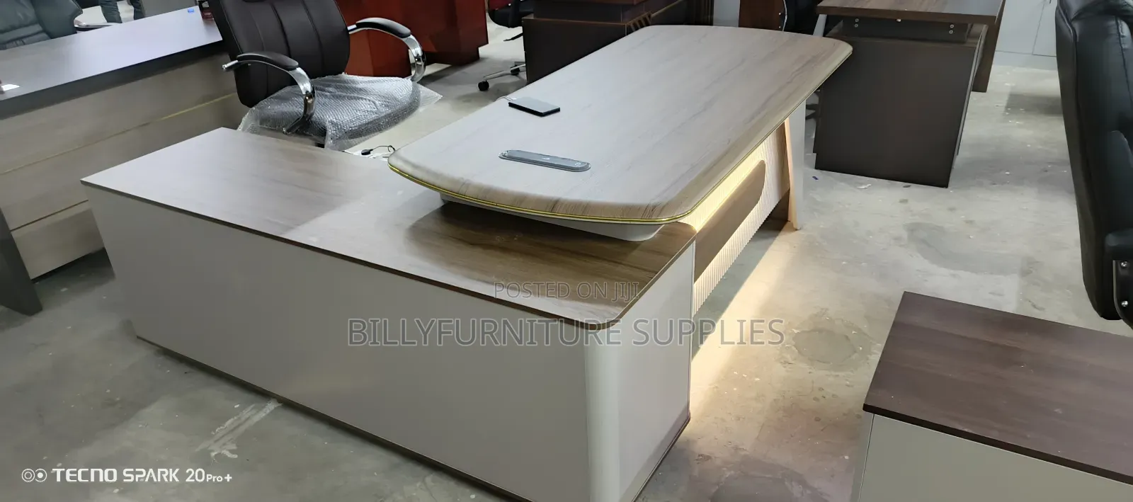 Executive Desk With Led Lights
