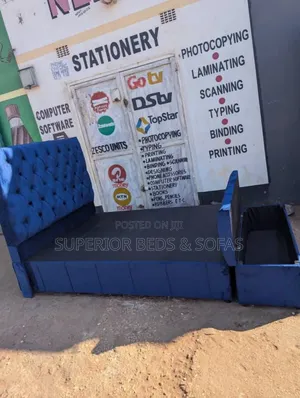 Blue Panel Bed Size 5 by 6