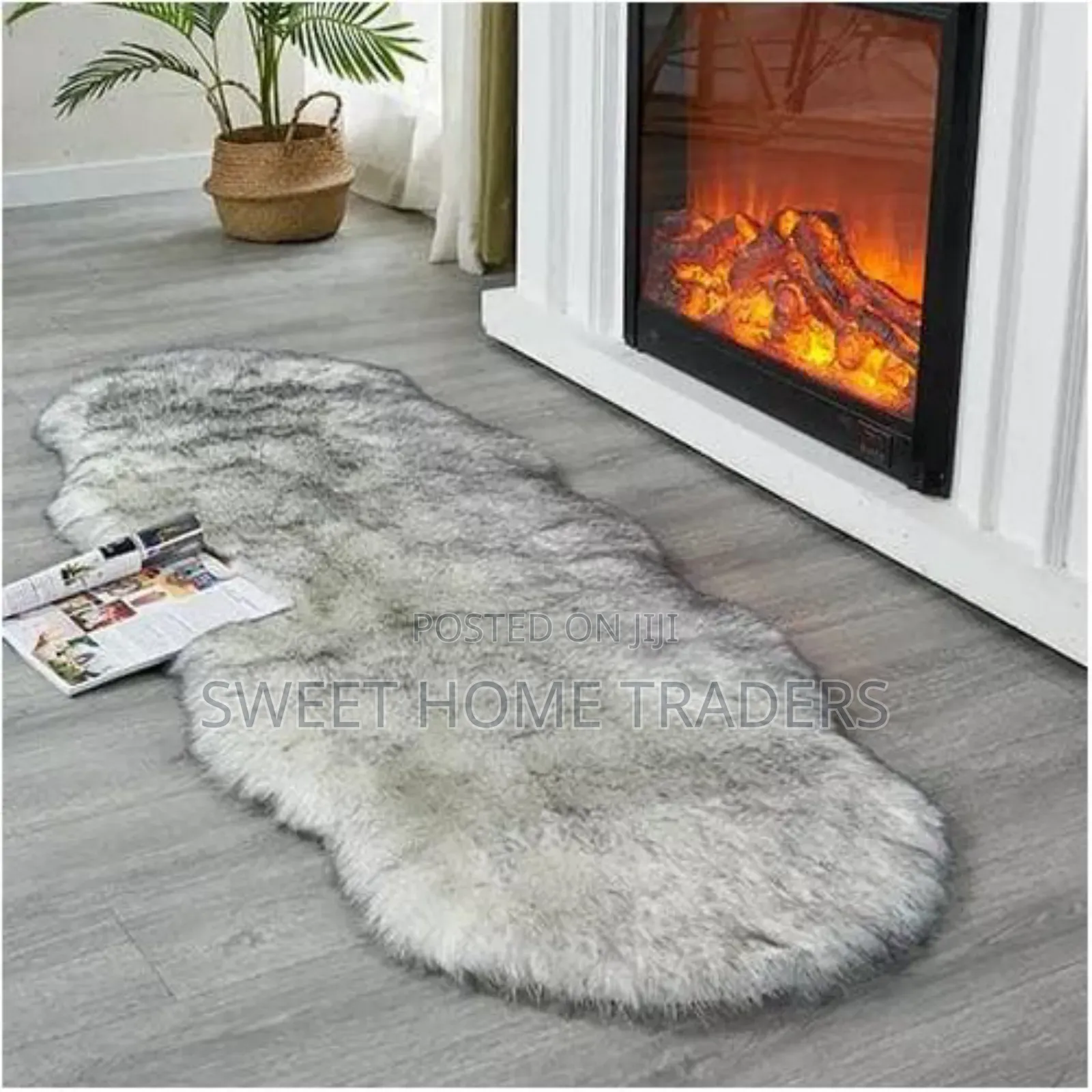 Fluffy Bedside/Dashboard Mat
