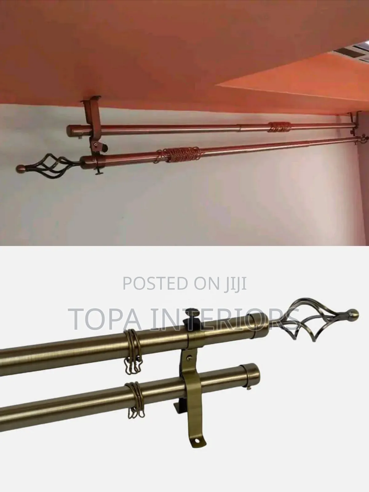 Affordable 2m Single Imported Extendable Curtain Rods
