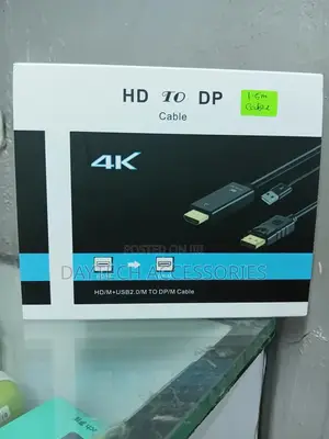 Hdmi to Dp Converter Cable With Usb Powered.