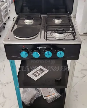  Rebune 3 Gas + 1 Electric Standing Stove