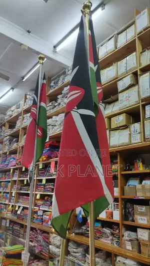 Executive Gold Flag Stand Kenya