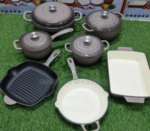 11pcs Cast Iron Cooking Pots