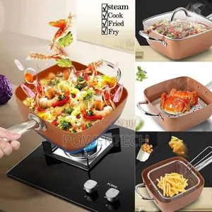 *_Long Handle Copper Pan