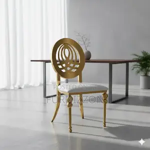 Modern Stainless Steel Wedding Chair