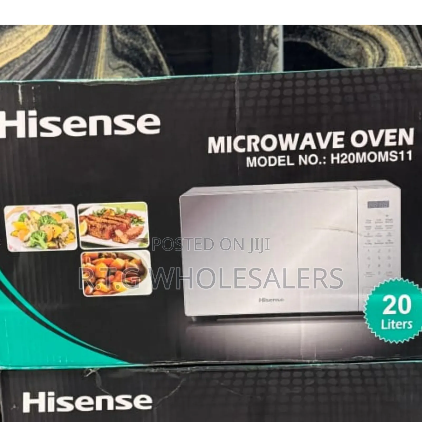 Hisense 20l Digital Kitchen Microwave – White