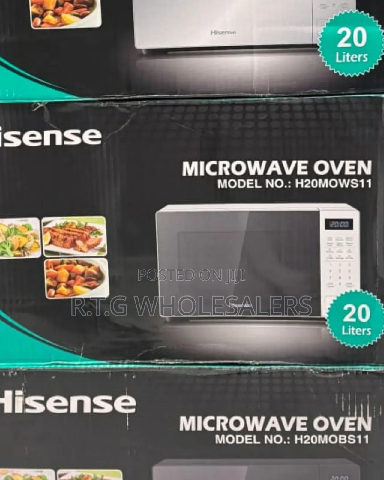Hisense Silver 20l Digital Microwave Oven