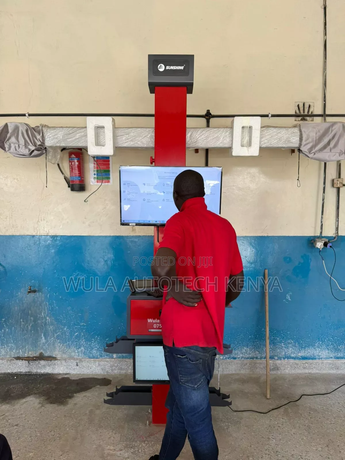 Computerized 3d Wheel Alignment S-M5 Machine With All Accessories