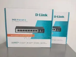 D-Link Switch With 8 Port Poe DGS-F1010p-E